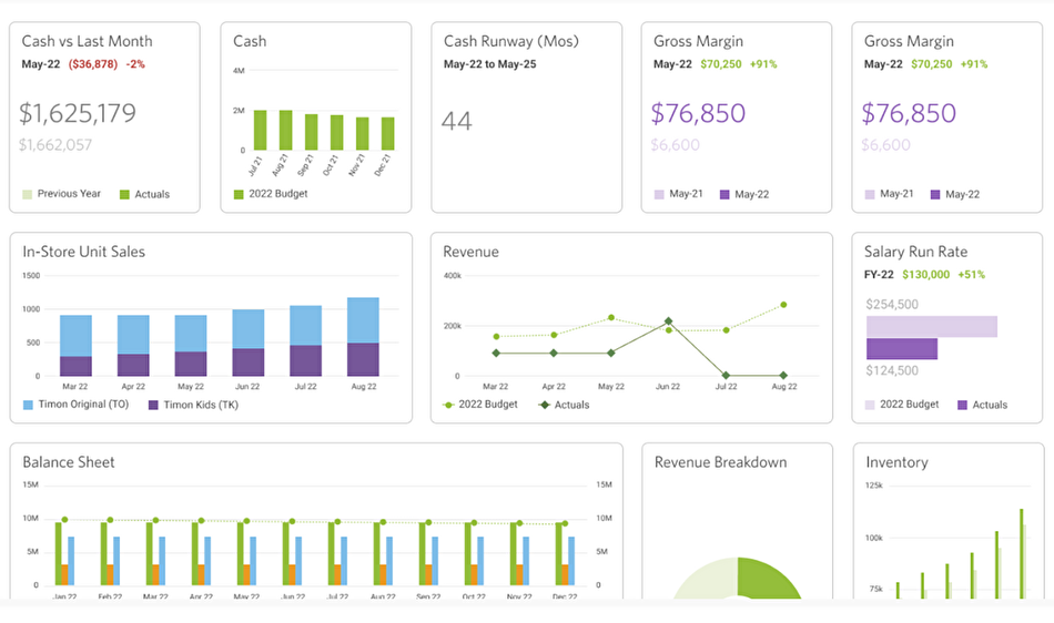 Intentional Growth™ Financial Dashboard