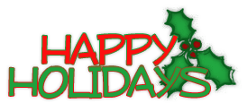 happy holidays