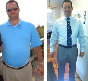 christian r. before and after working with destiny wellness