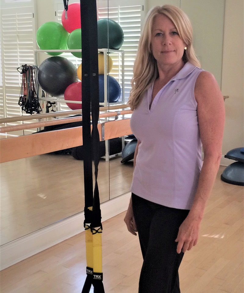Diane-powell with trx bands