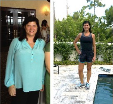 sharon s. before and after working with destiny wellness