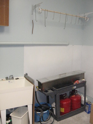 Firearm degreasing station
