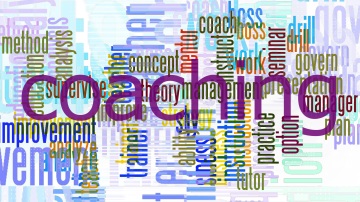 Coaching word collage coach-407290
