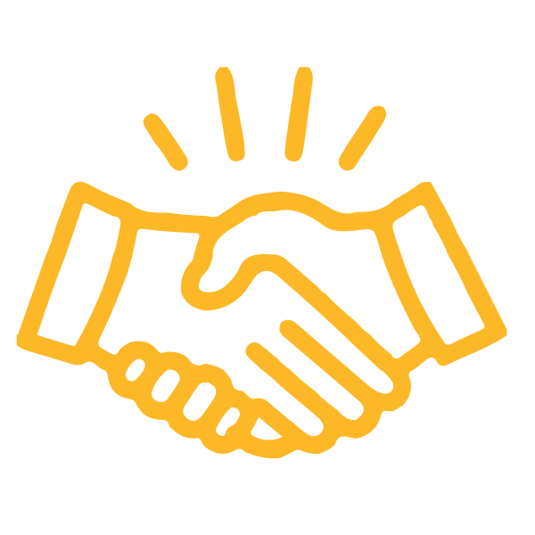 partner hand shake