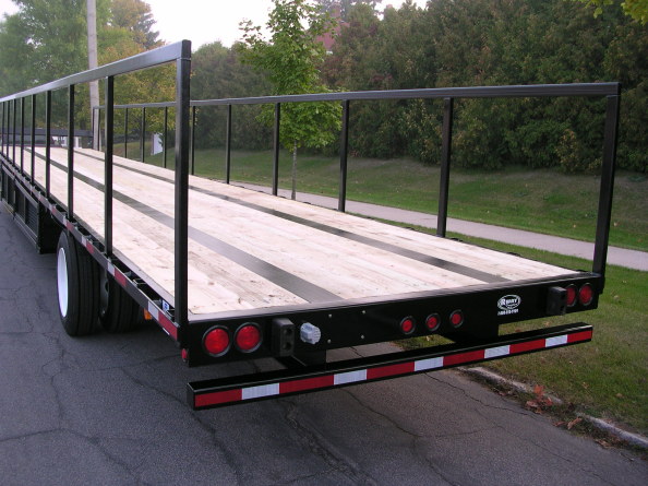 Drain Tile Trailer from Krain Creek Fabrication in Long Prairie, MN