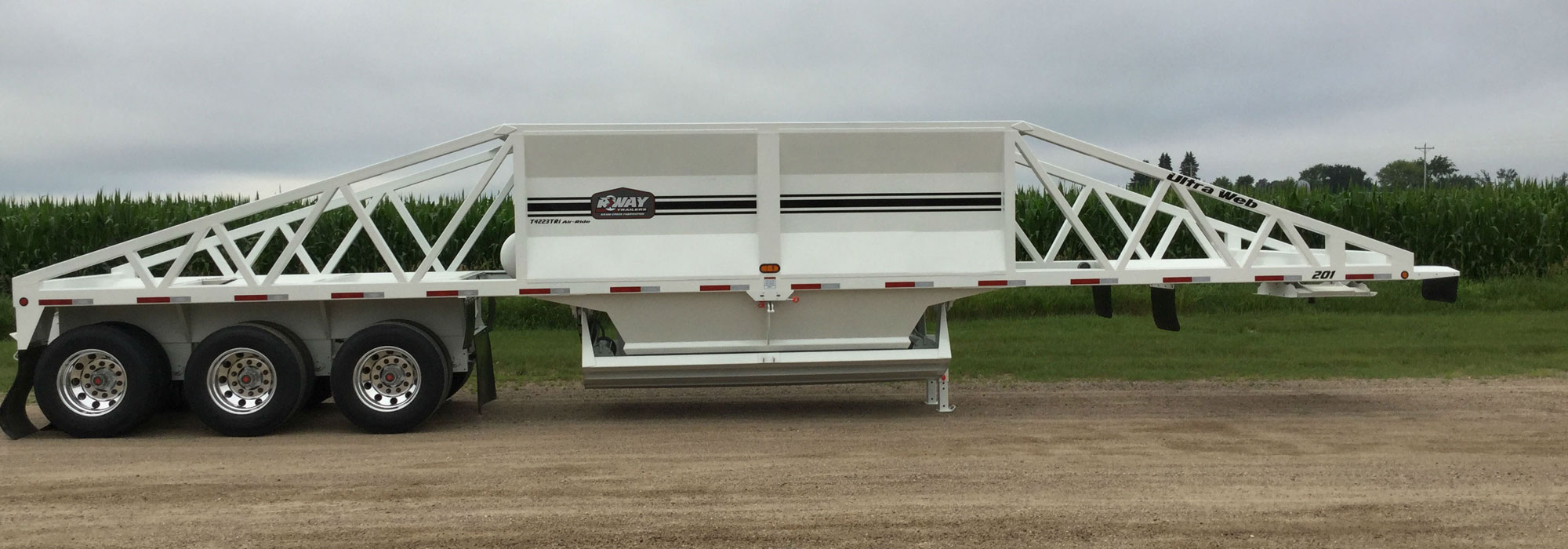 R-Way Belly Dump Trailer from Krain Creek Fabrication in Long Prairie, MN