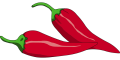 red peppers-