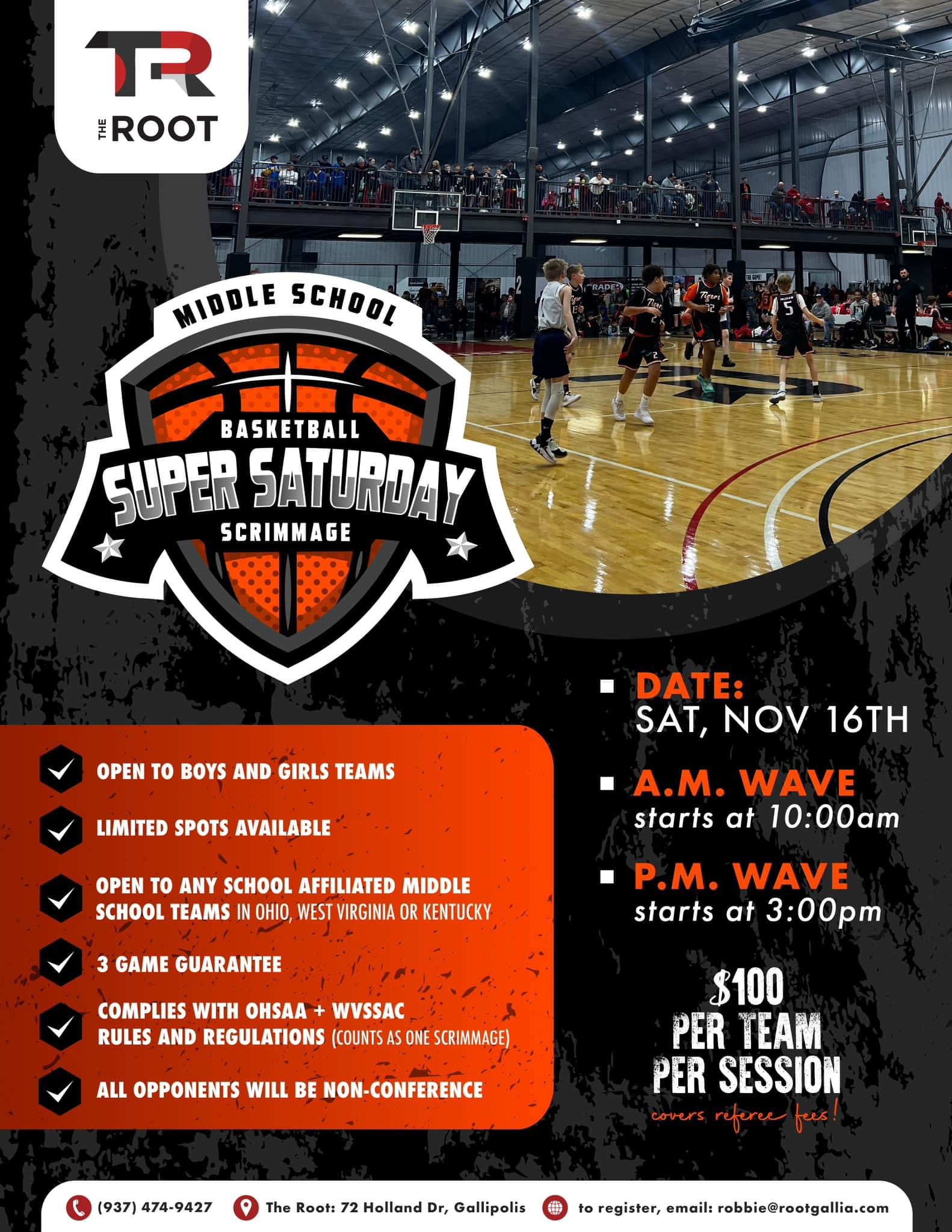 Youth Sports The Root Sports & Fitness Center Gallipolis