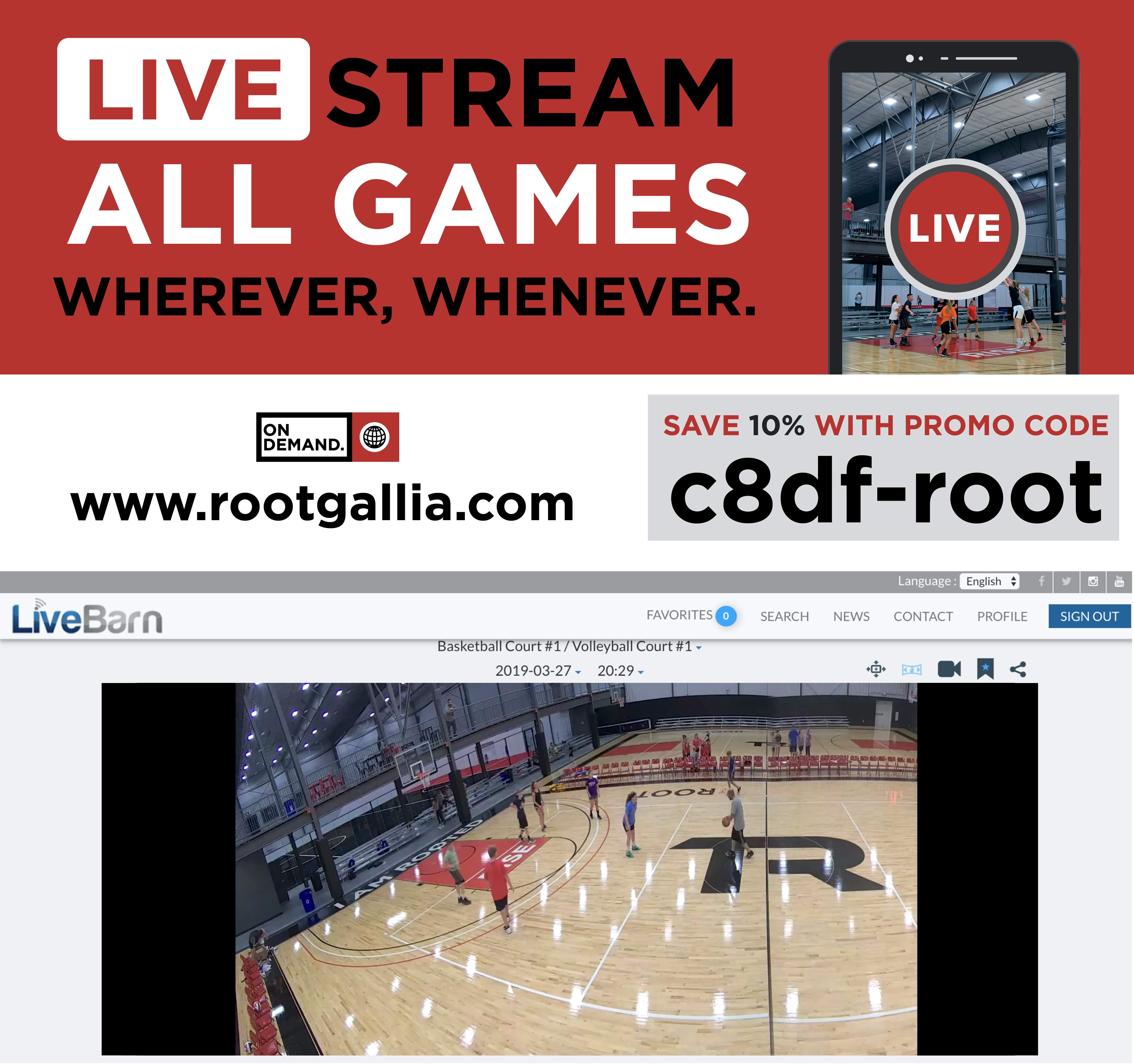 Watch Live The Root Sports and Fitness Center Gallipolis