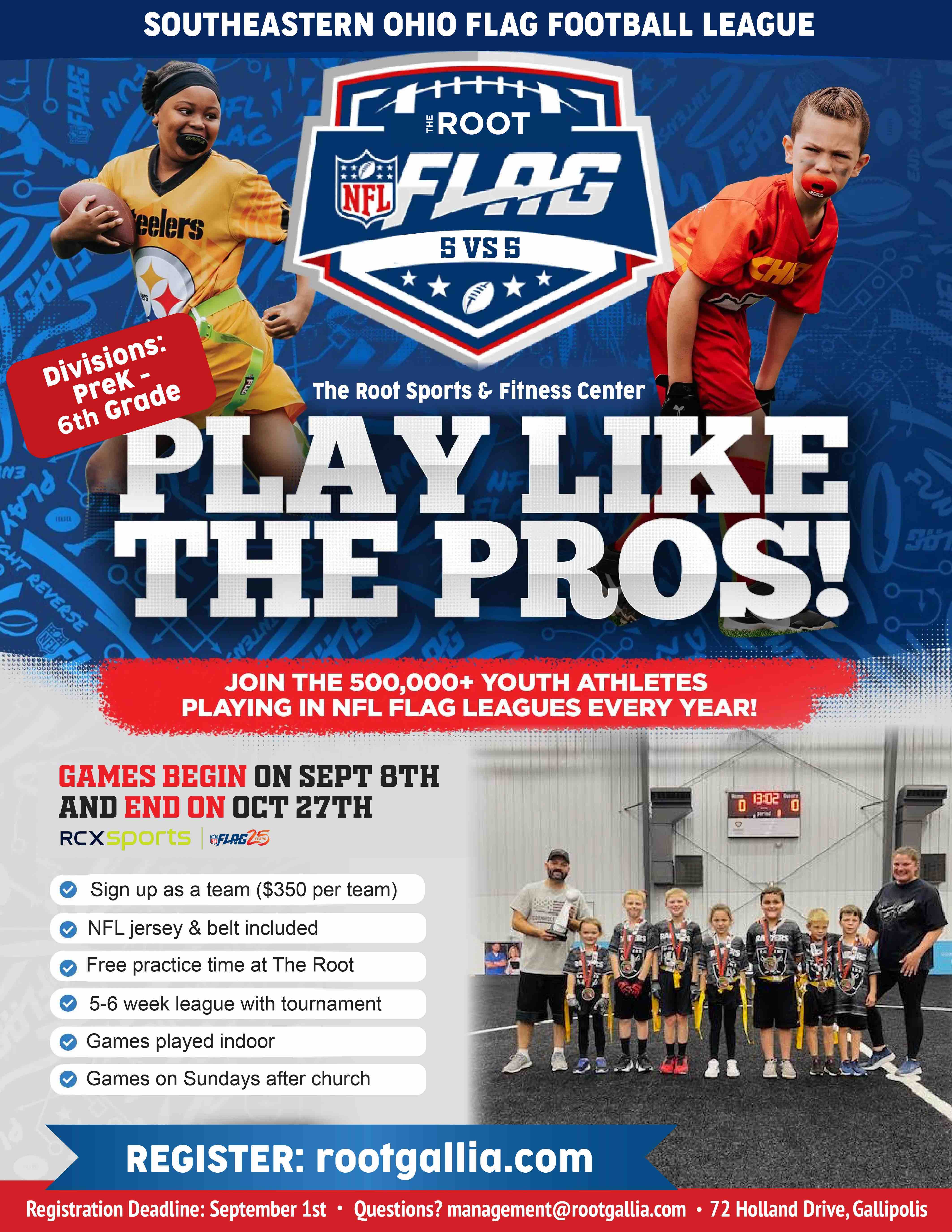 Youth Sports The Root Sports & Fitness Center Gallipolis