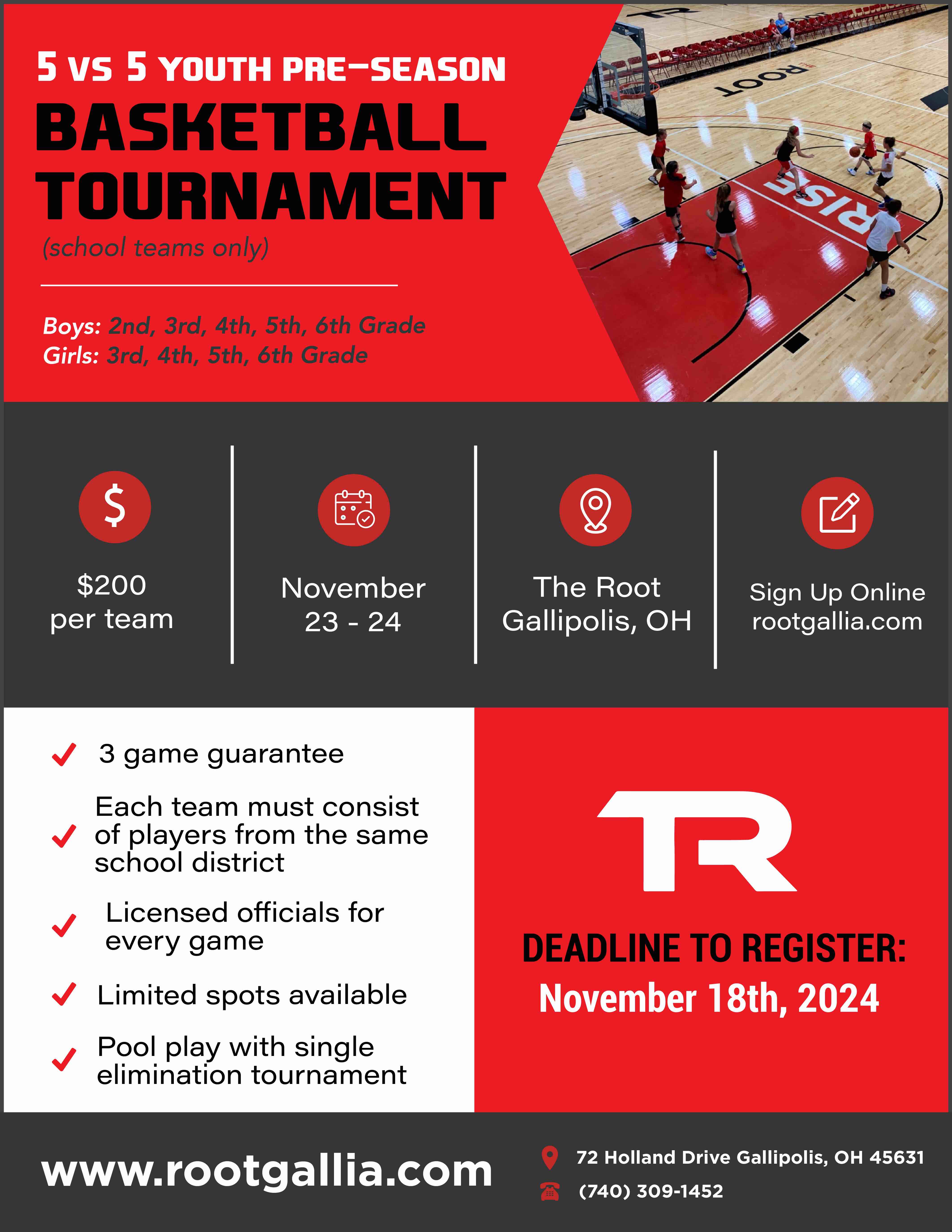 Youth Sports The Root Sports & Fitness Center Gallipolis