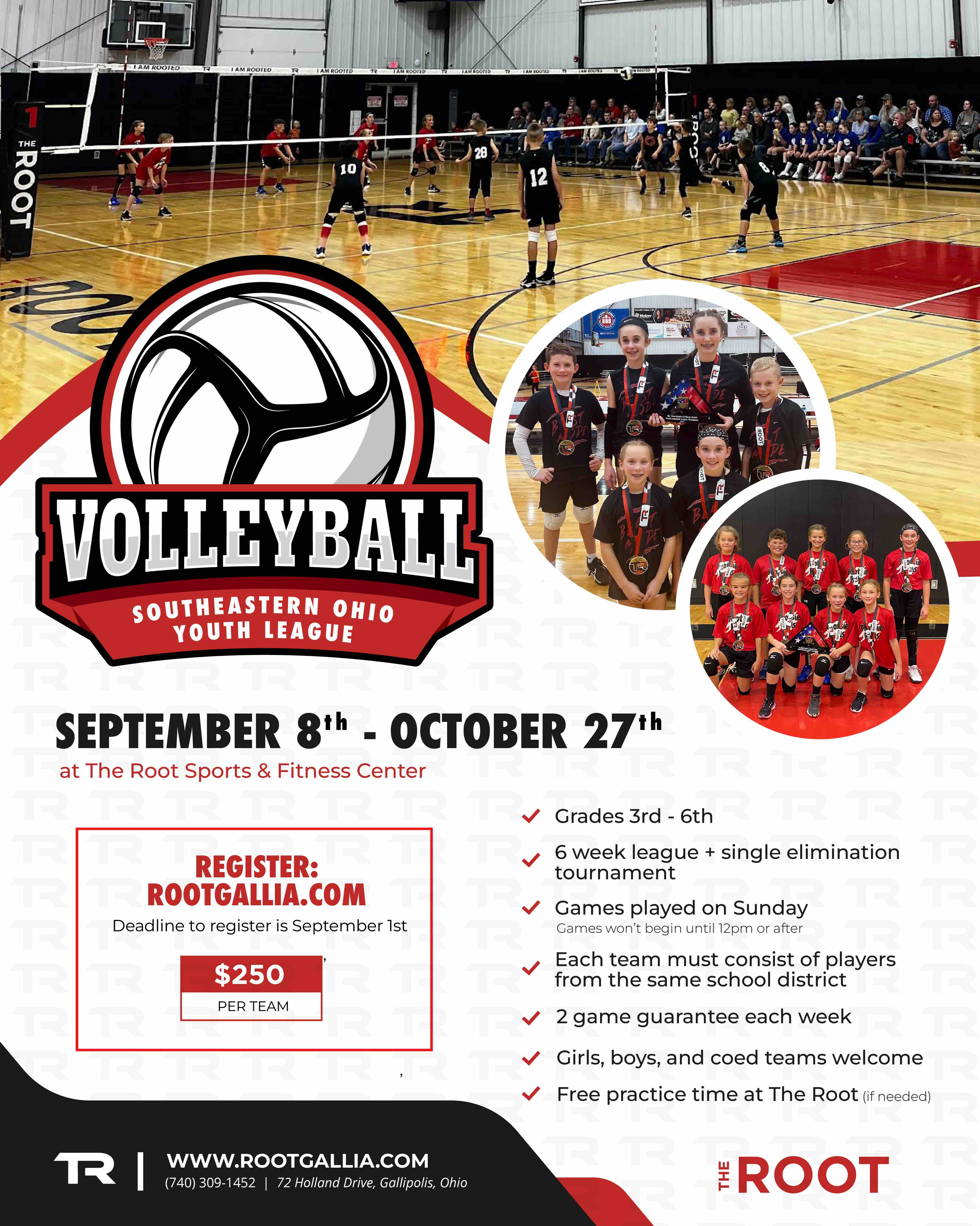 Youth Sports The Root Sports & Fitness Center Gallipolis