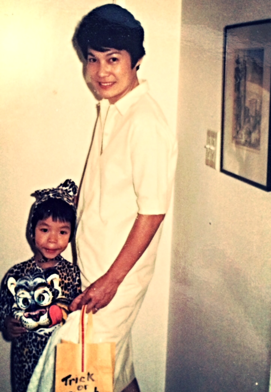 10.29-Me and mom - halloween pic