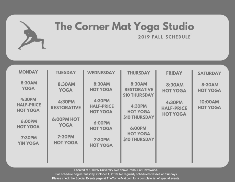 About The Corner Mat Yoga Studio