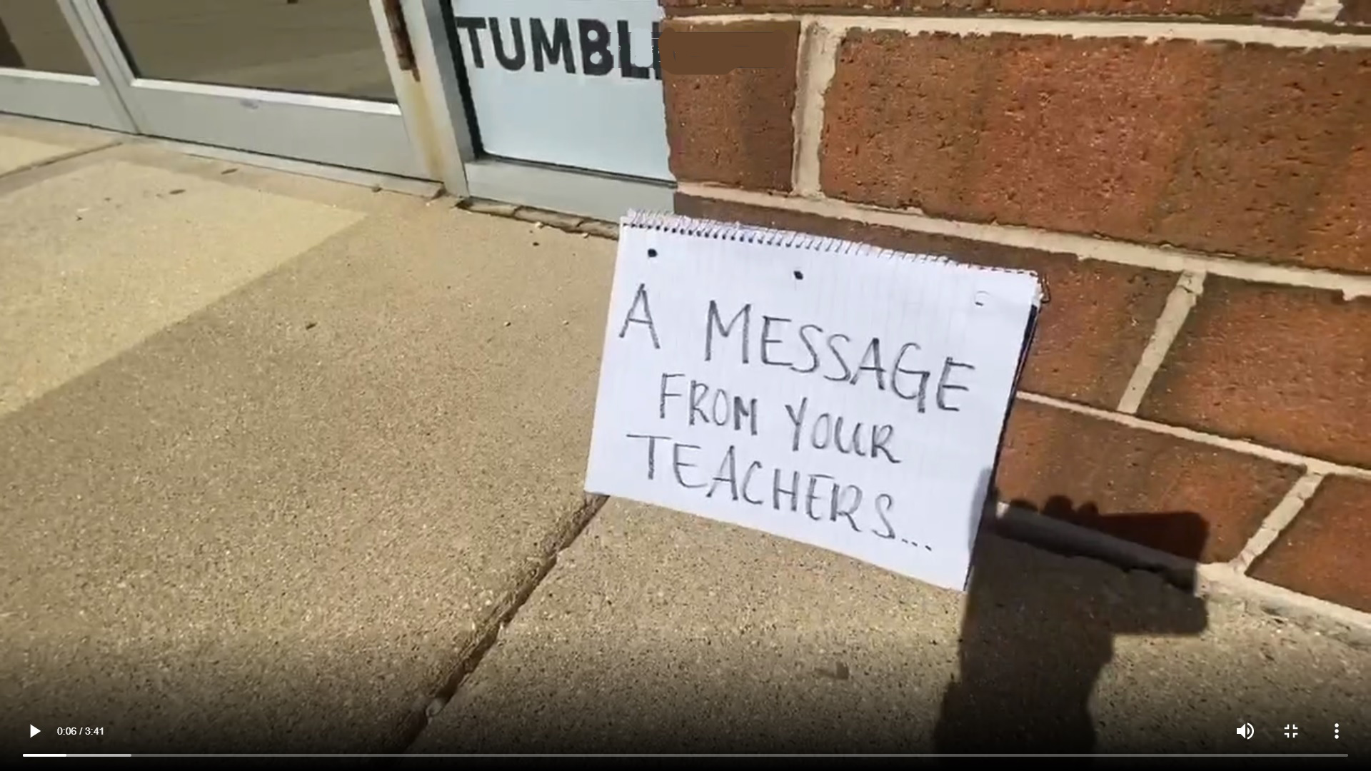 video teacher slide