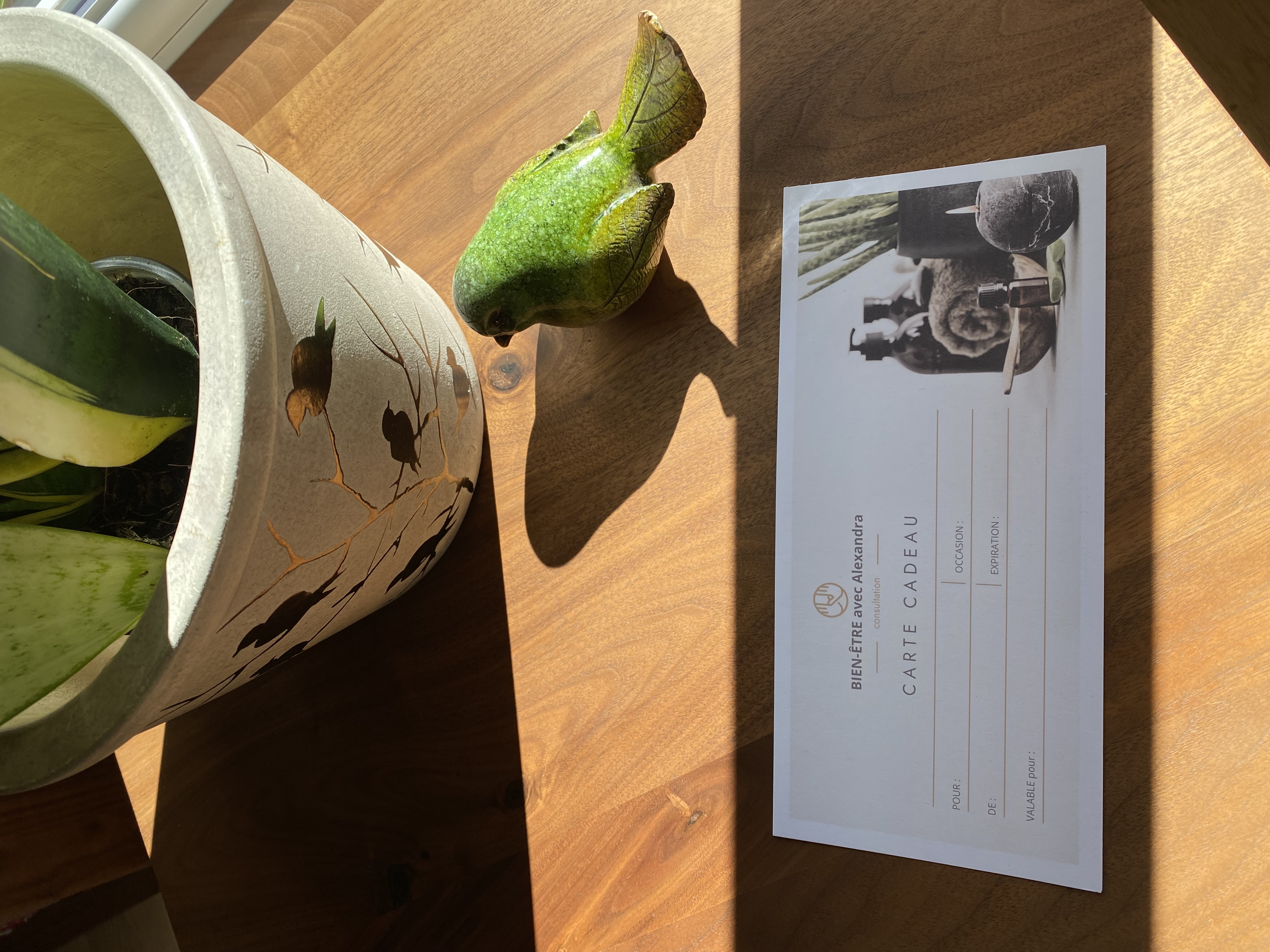 Carte cadeau oiseau 3