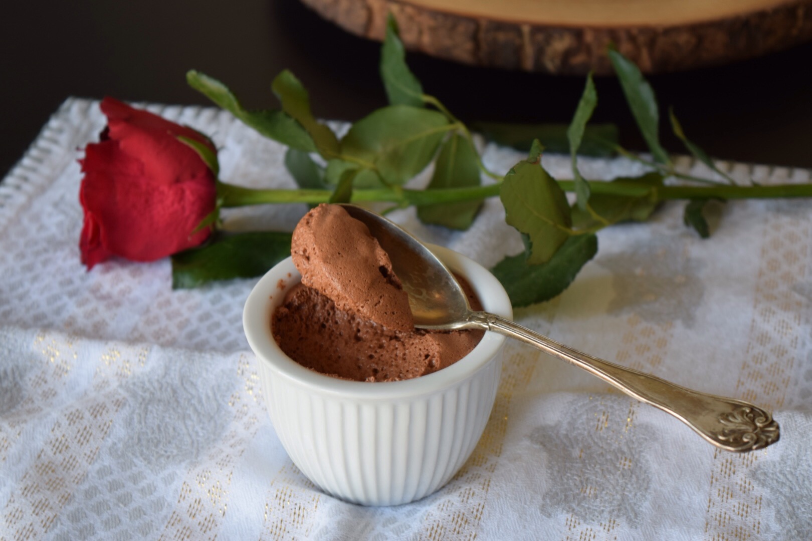 Chocolate Mousse with Aquafaba