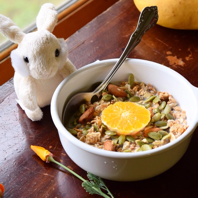 Easter Porridge with Bunny*