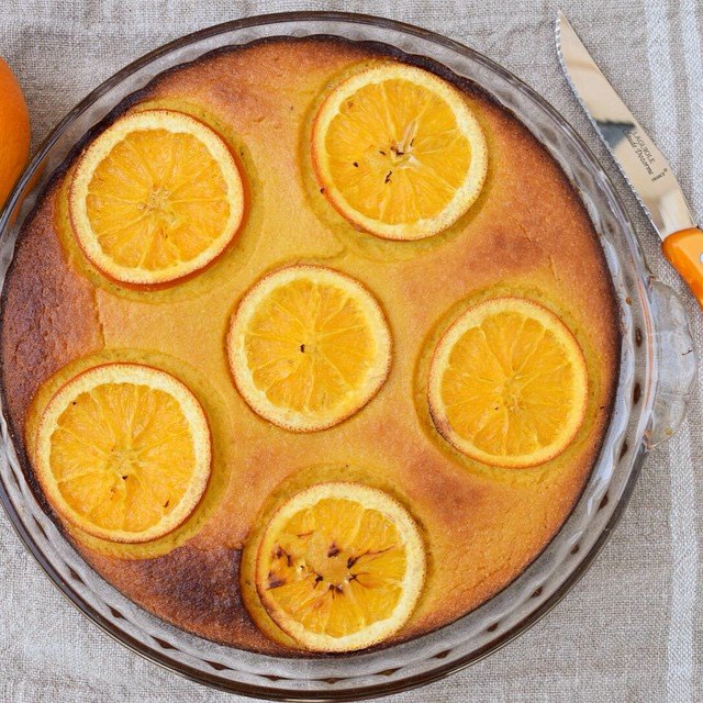 Orange-Almond Cake*