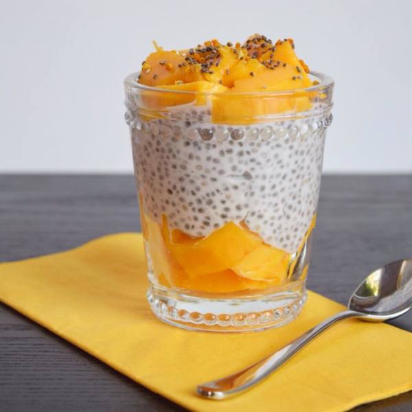 Mango Chia Pudding