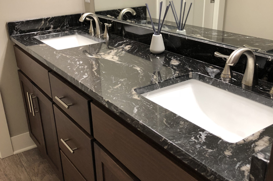 New & Remodeled Granite Bathrooms | All American Granite
