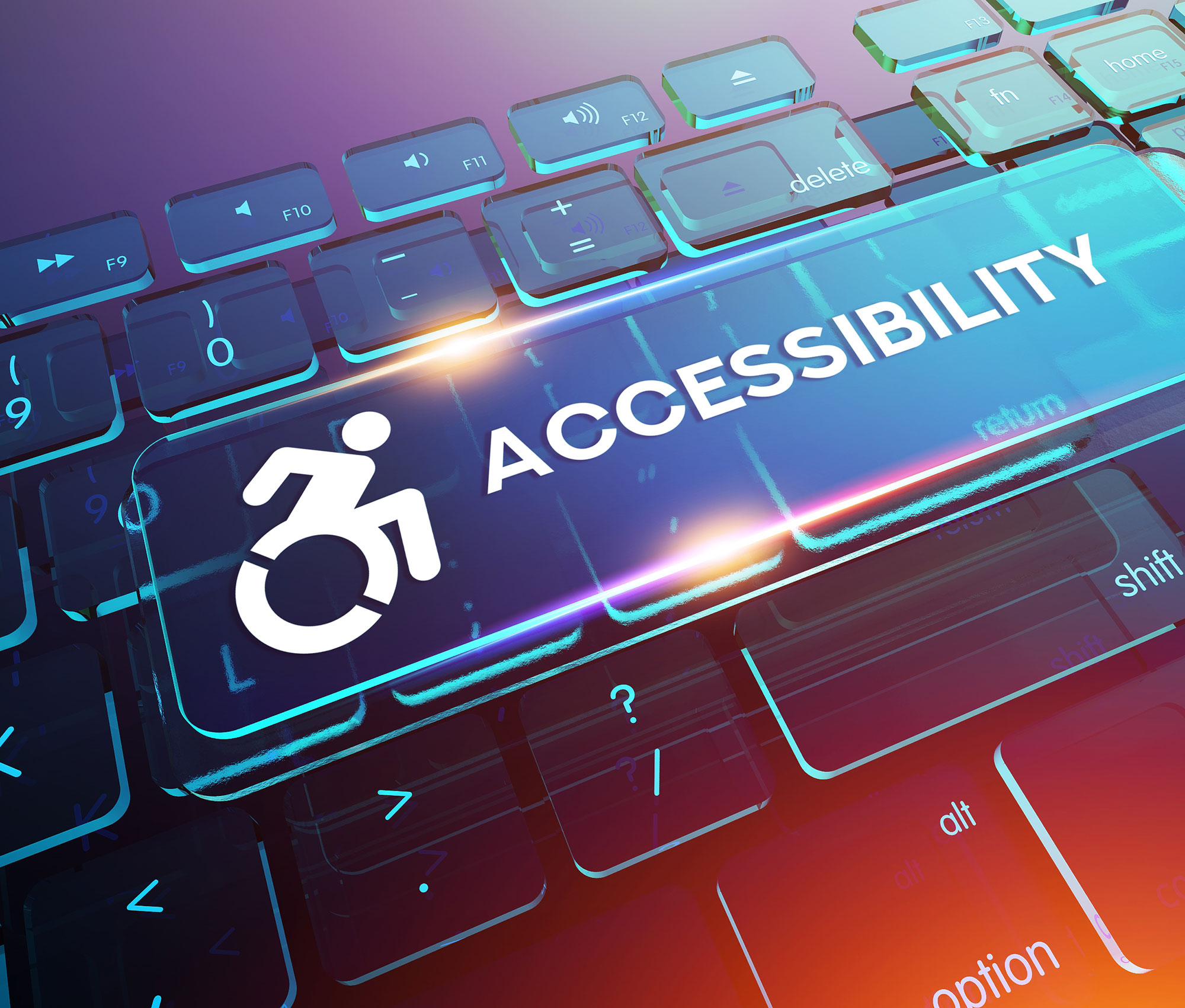 website accessibility and keyboard