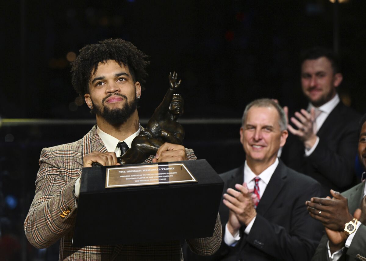 Heisman Image - Caleb Williams - Athletic Republic