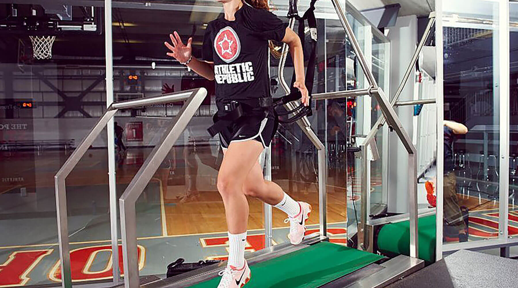 teenage-girl-running-treadmill