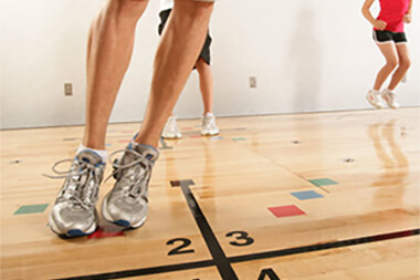 Plyo Floor workout at athletic republic