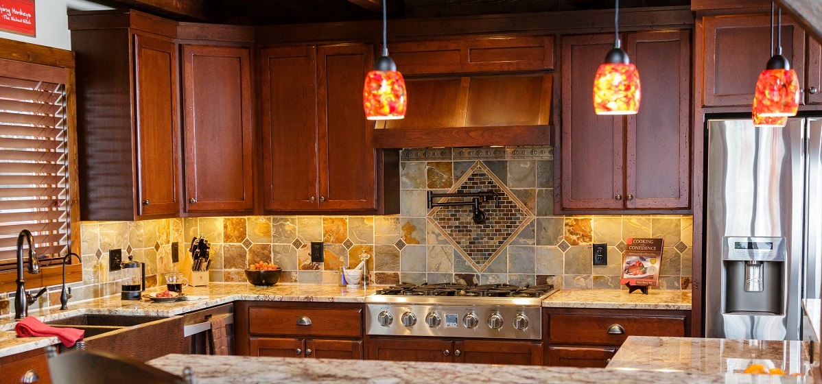 lake cabin kitchen remodel done by bercher design & construction in baxter, mn