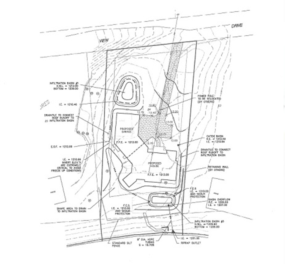 site planning by bercher design & construction