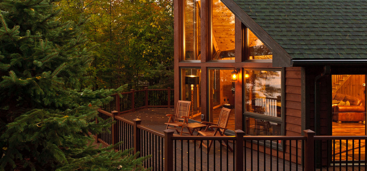 lake cabin remodel done by bercher design & construction in baxter, mn
