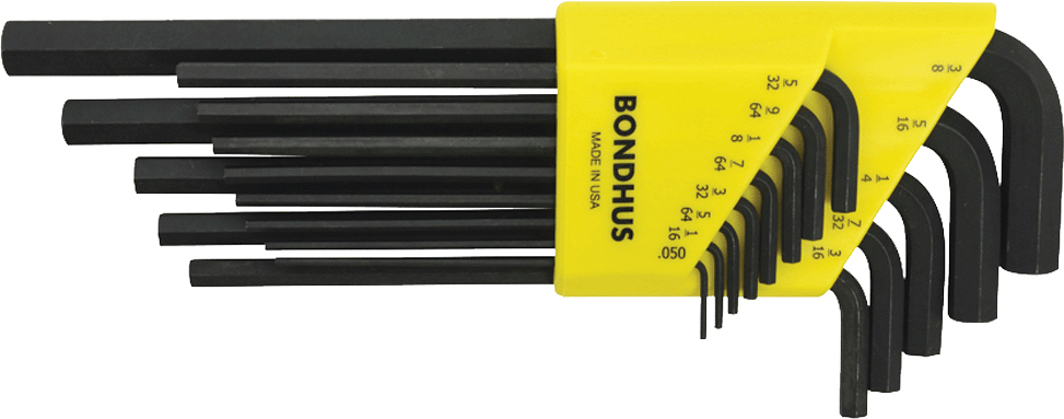 Bondhus 31745 T45 Star Tip Hex Key L-Wrench with ProGuard Finish 2 Piece 