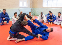 Brazilian Jiu Jitsu Toss in Comp