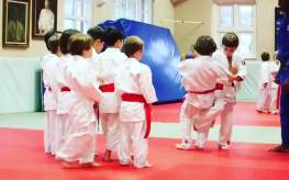 Students at a Judo Games Class at the Budokwai