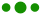 green dots div