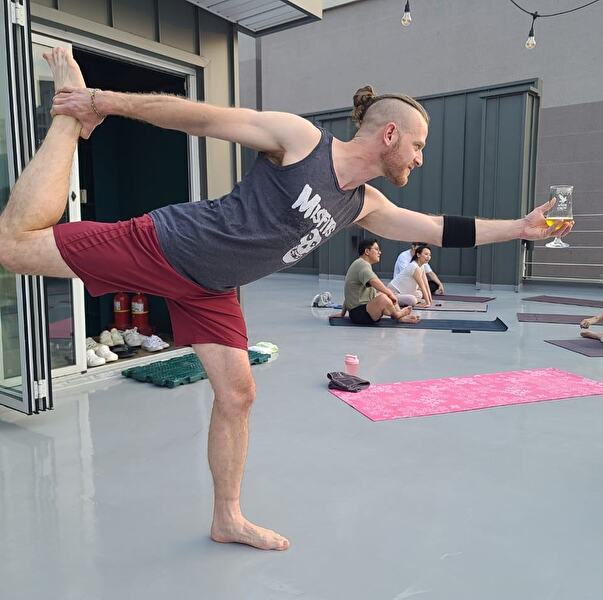 Beer Yoga
