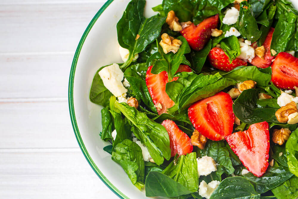 strawberry-spinach-salad