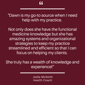 Business coaching testimonial