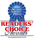 2019 Osseo Maple Grove Press Readers Choice Awards Blue Ribbon