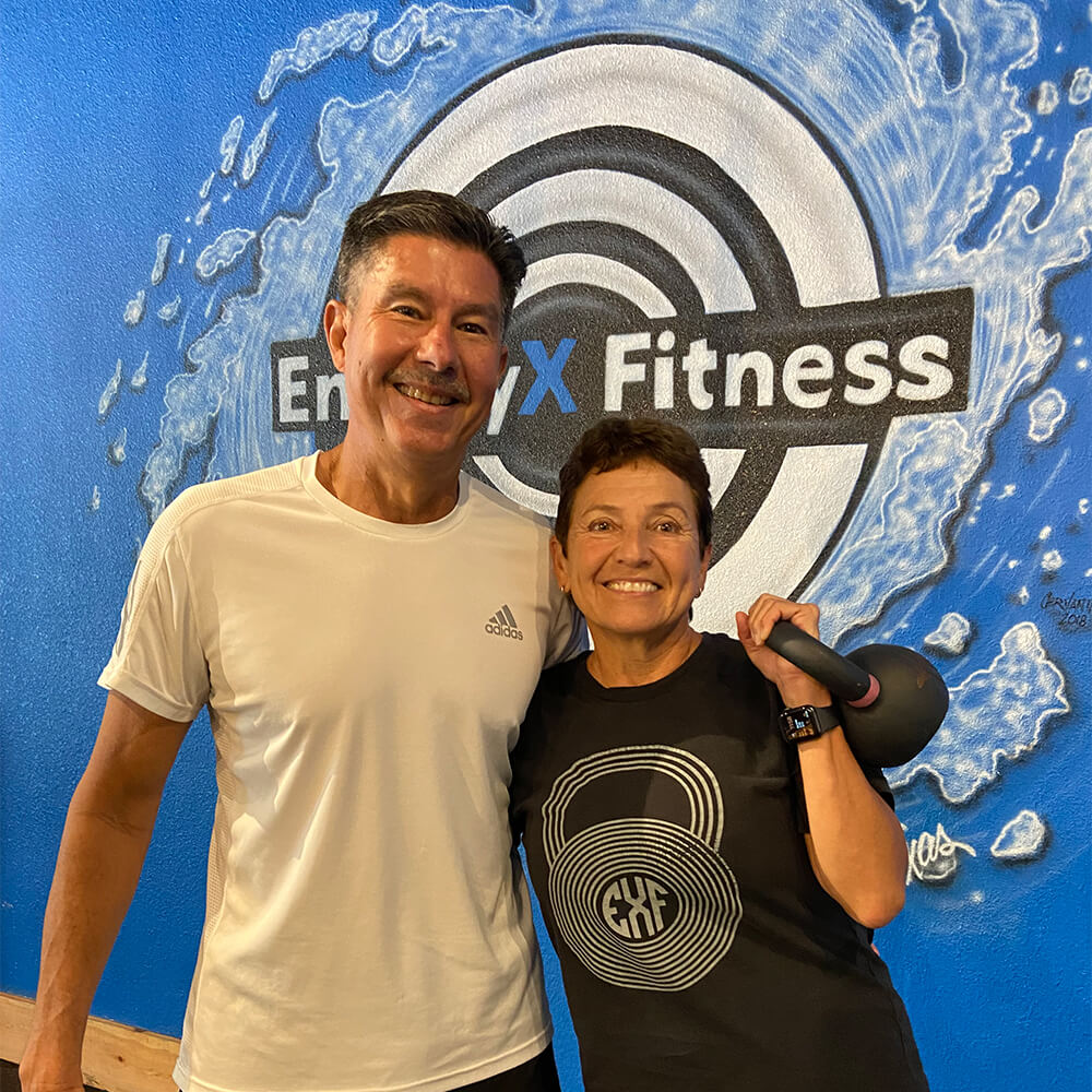 Liz & Ruben Melson at EnergyX Fitness