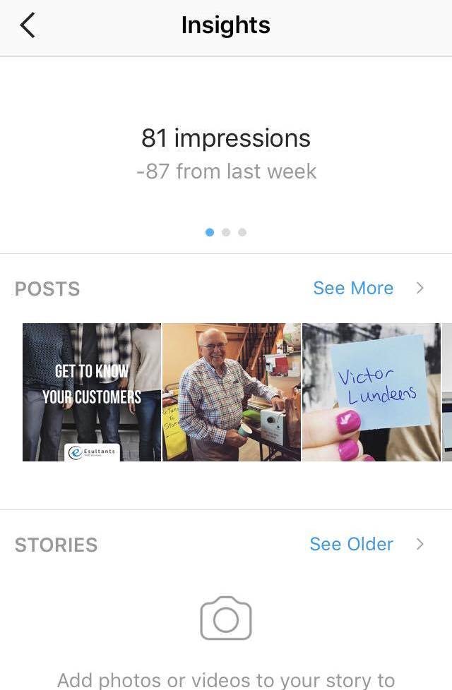 instagram post insights