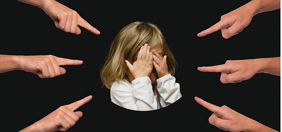 Fear little girl
