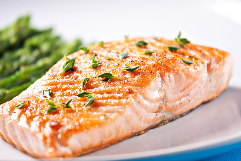 Salmon canva