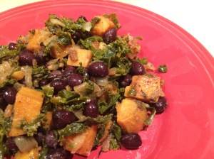 Adzuki Sweet Potato Hash