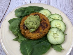 No Fuss Salmon Pattie