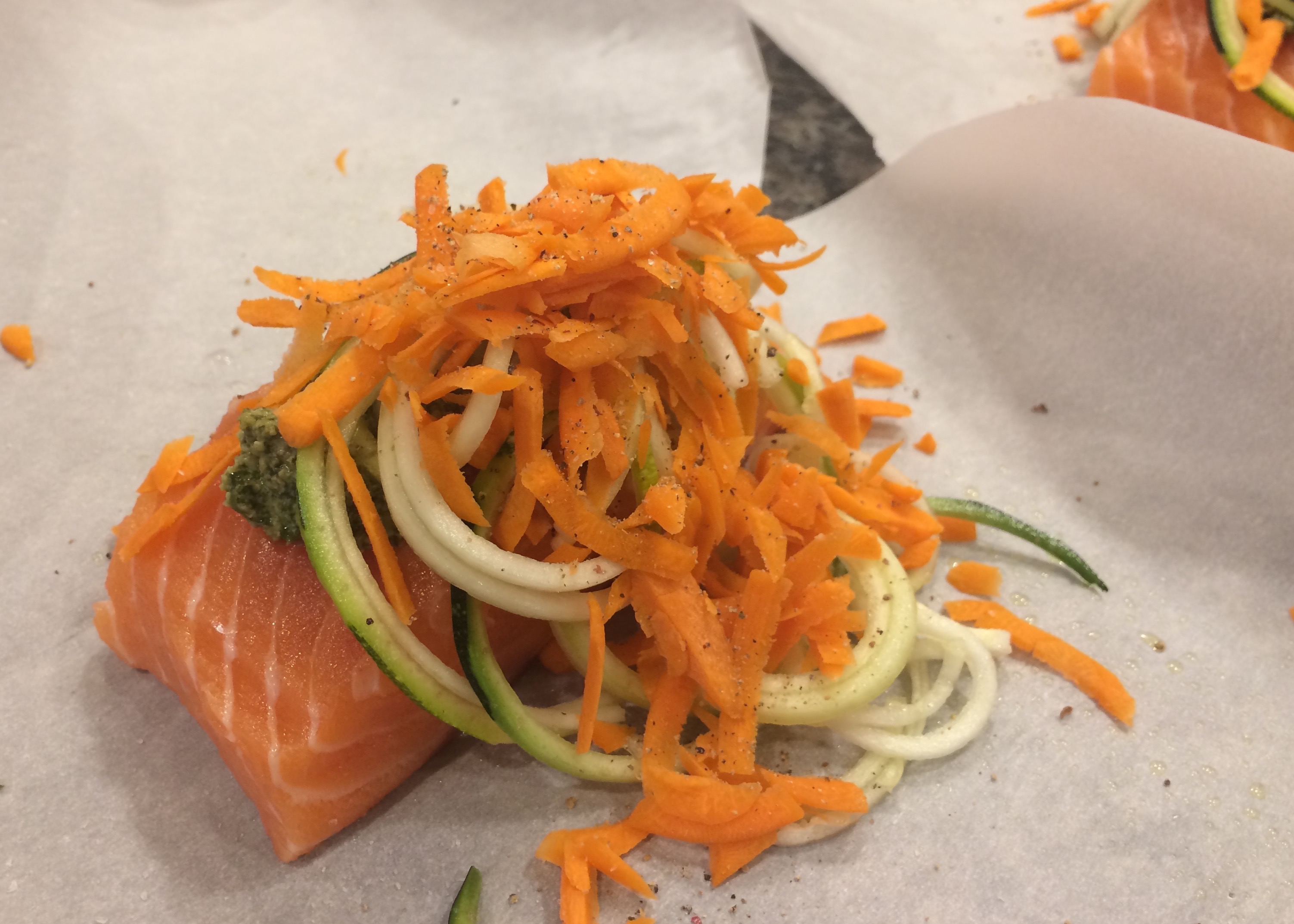 Salmon in Parchment