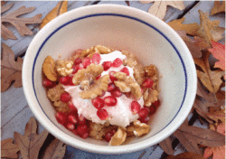 Yougrt-over-porridge