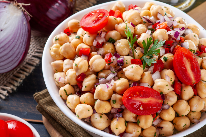 chickpea salad canva