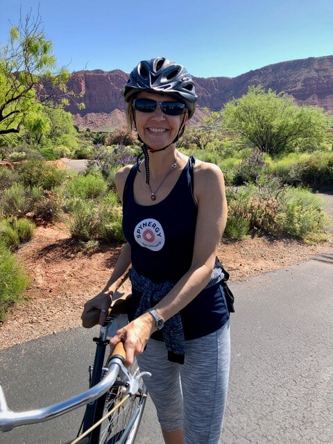 woman-mountain-biking